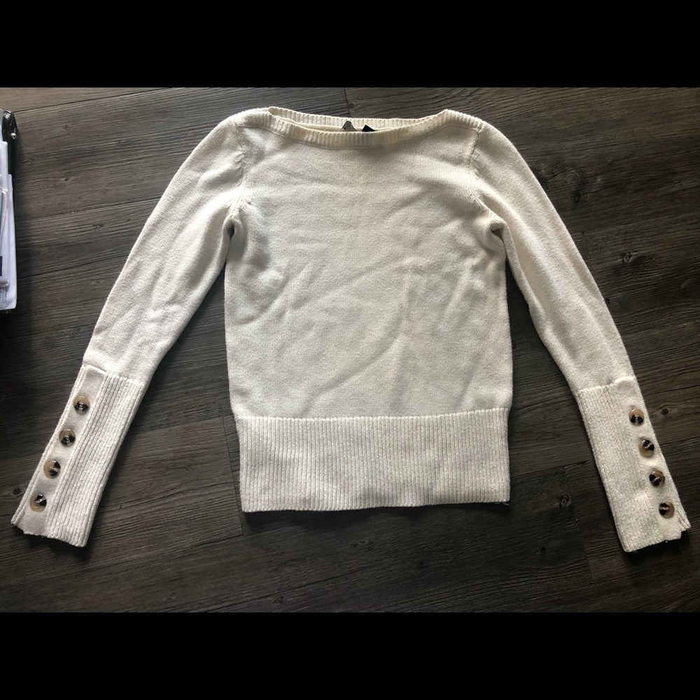Ann Taylor Cream Sweater